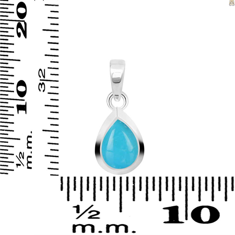 Turquoise Pendant TRQ-RDP-941.