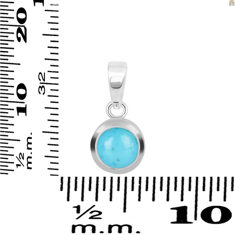 Turquoise Pendant TRQ-RDP-949.