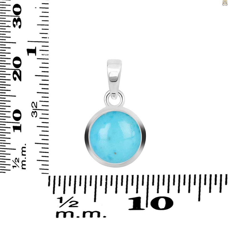 Turquoise Pendant TRQ-RDP-953.
