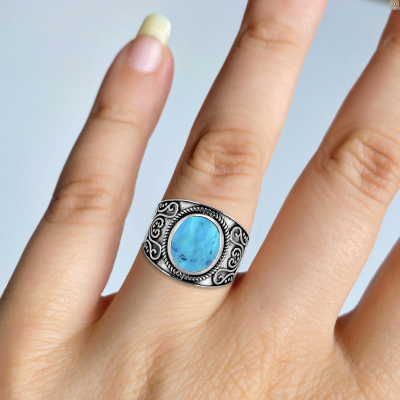Turquoise Ring TRQ-RDR-1164.