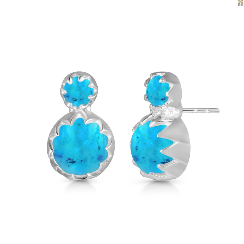 Turquoise Stud Earring