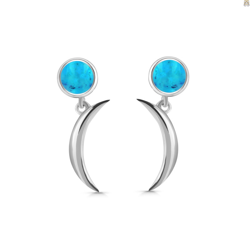 Turquoise Stud Earring TRQ-RE-3.