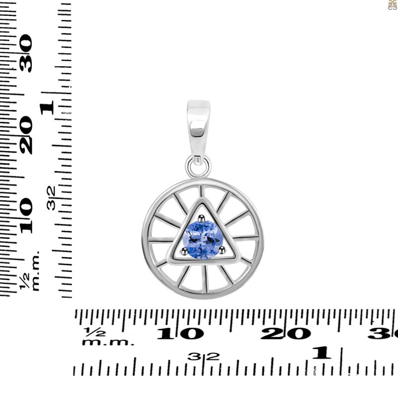 Tanzanite Illuminati Pendant TZN-RDEP-881.