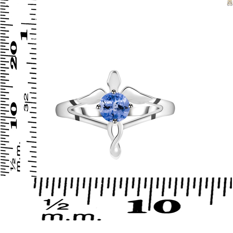 Tanzanite Angel Ring TZN-RDR-2150.