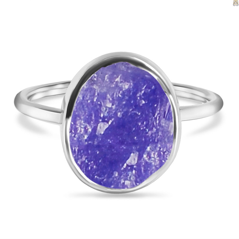 Tanzanite Raw Crystal Ring TZN-RR-345.