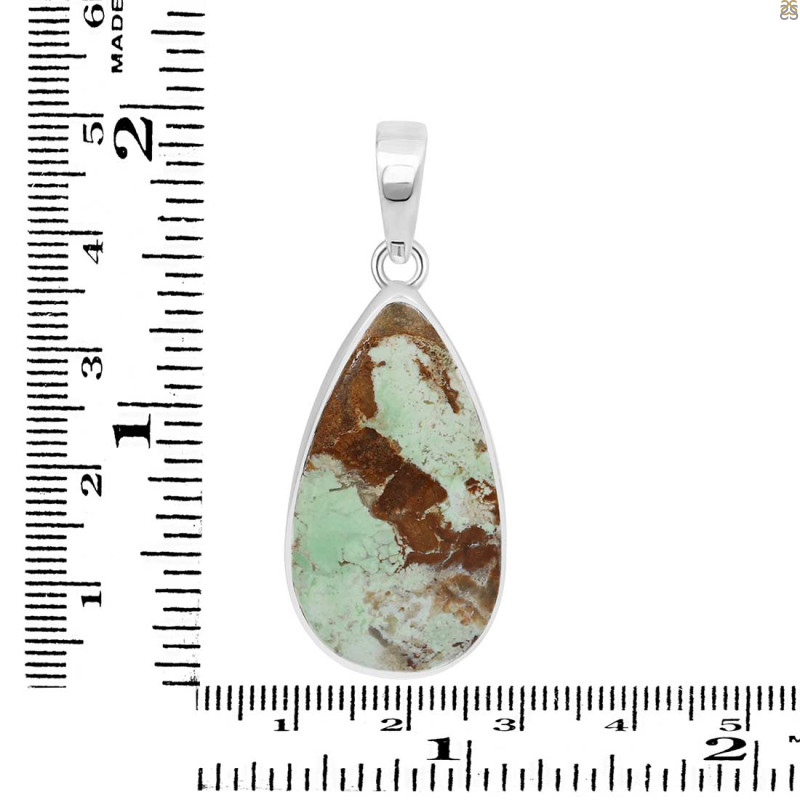 Variscite Pendant-SP VRC-1-33