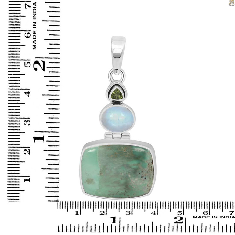 Variscite Pendant-2SP VRC-1-57