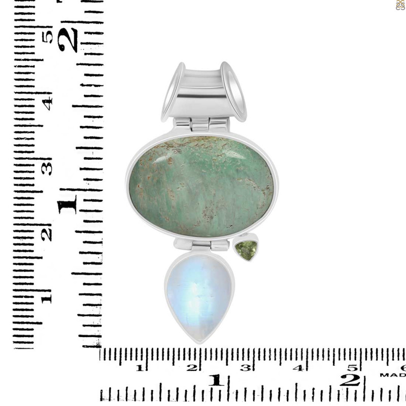 Variscite Pendant-2SP VRC-1-61