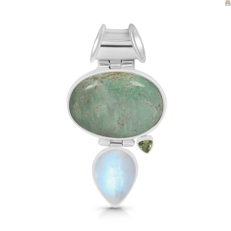 Variscite Pendant-2SP VRC-1-61
