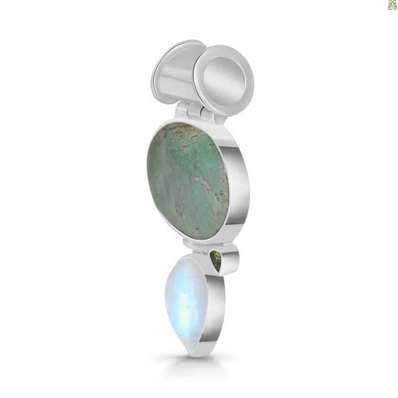 Variscite Pendant-2SP VRC-1-61
