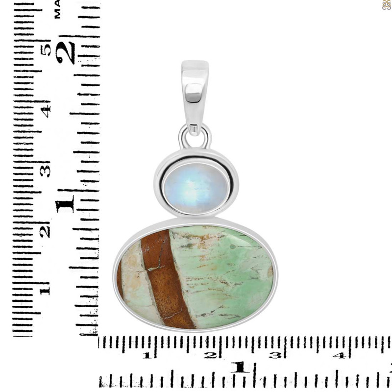 Variscite Pendant-2SP VRC-1-67