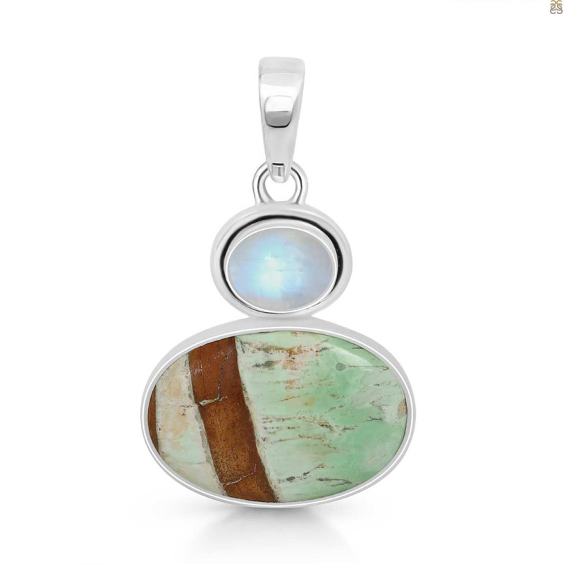 Variscite Pendant-2SP VRC-1-67