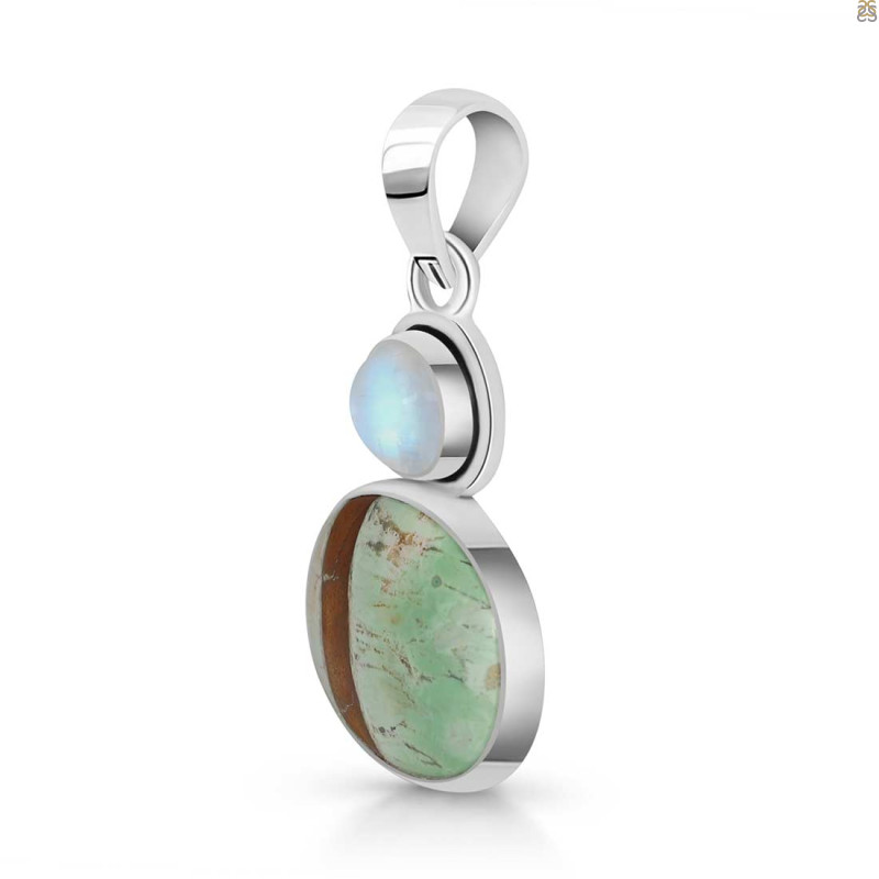Variscite Pendant-2SP VRC-1-67