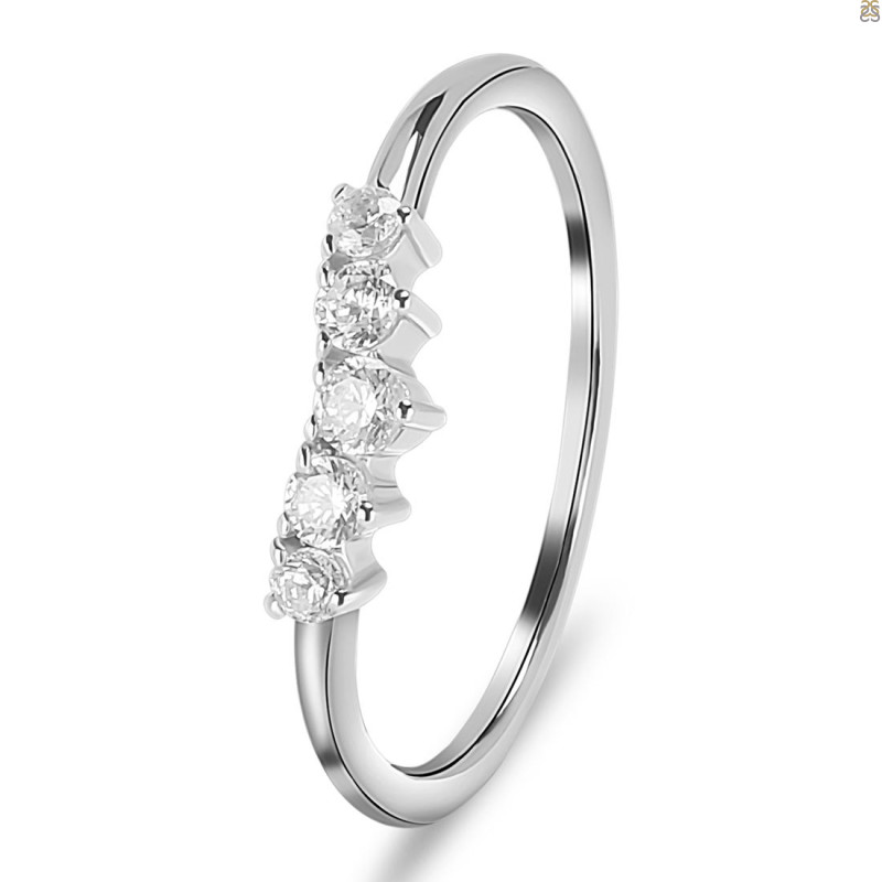 White Topaz Ring