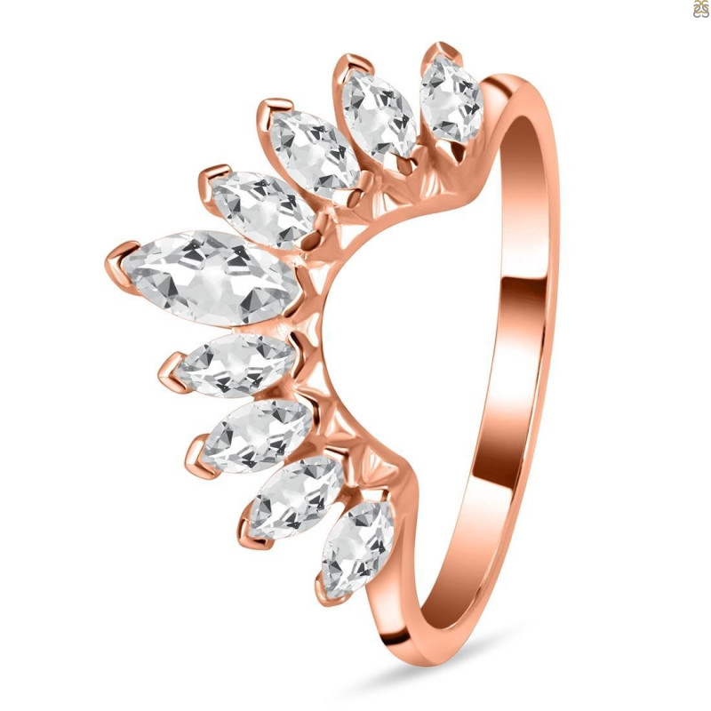 White Topaz Ring WTZ-RR-410.