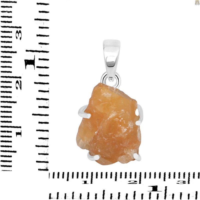 Yellow Druzy Pendant-SP YDZ-1-38