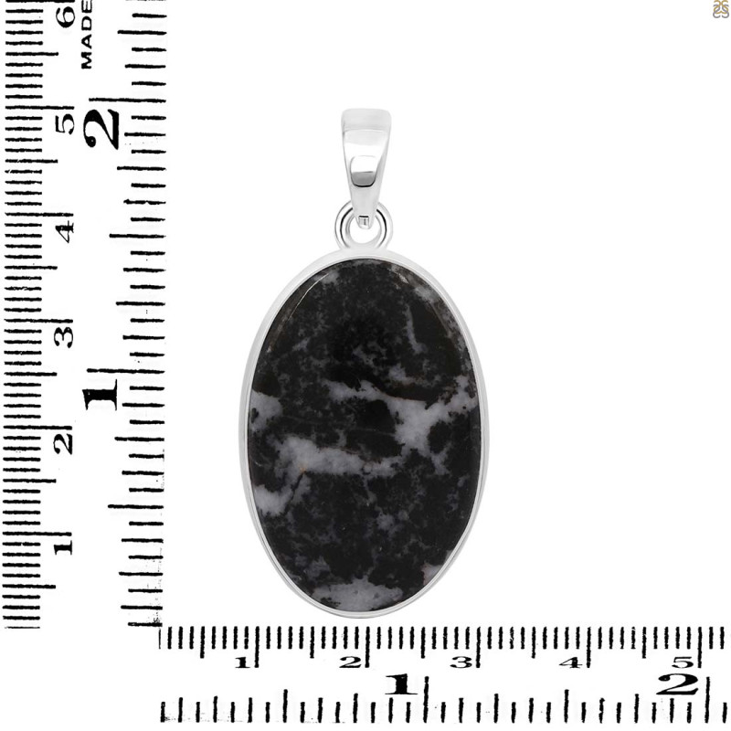 Zebra Skin Jasper Pendant-SP ZSJ-1-25