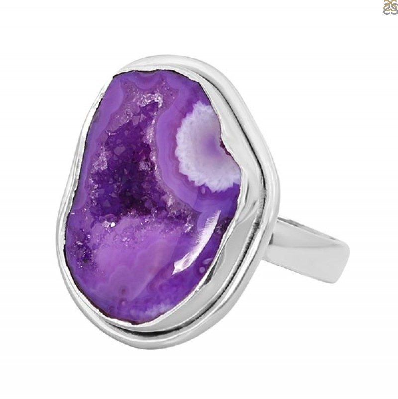 Agate (Purple) Ring-P-2