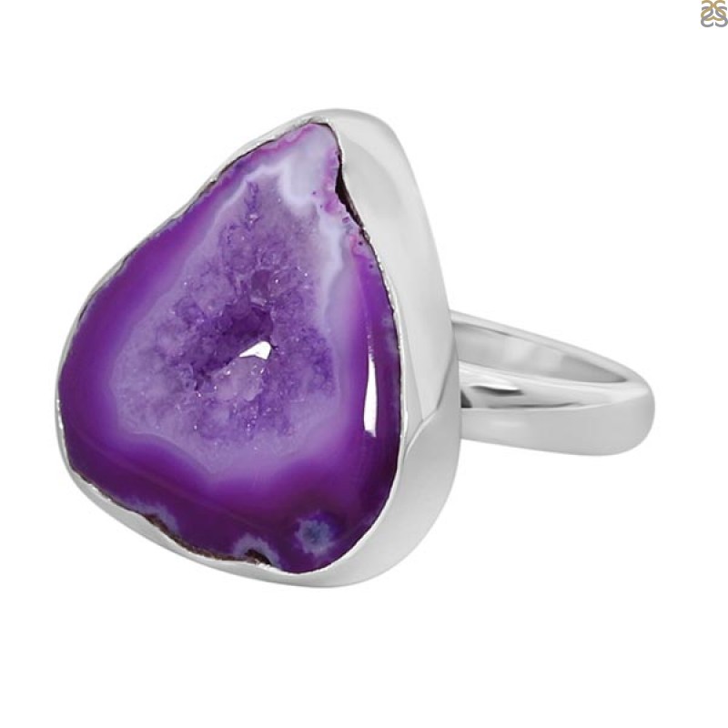 Agate (Purple) Ring-P-2