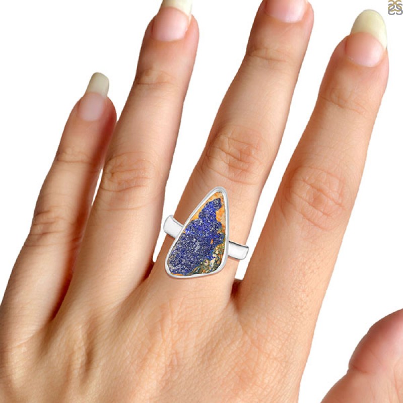 Azurite Ring | Buy Sterling Silver Azurite Rings online