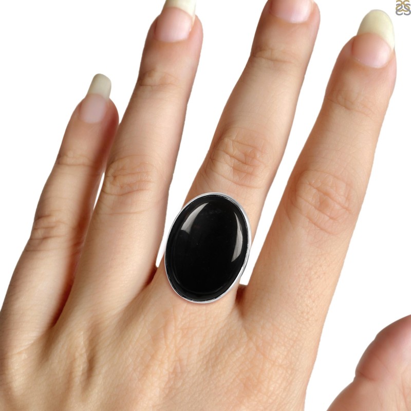 Powerful Onyx Rings I Genuine Gemstones I Worldwide Delivery