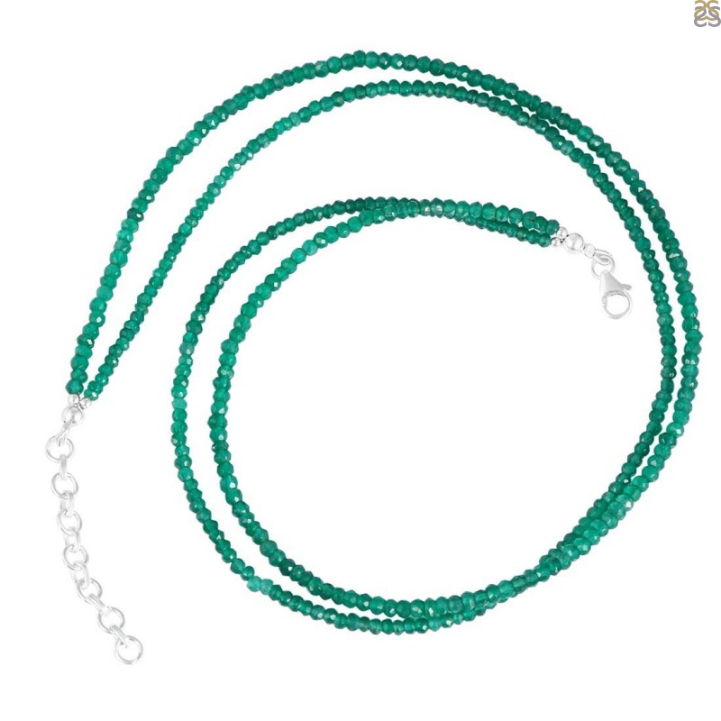 Green Onyx Beads GRO-DL-BDD-12-1