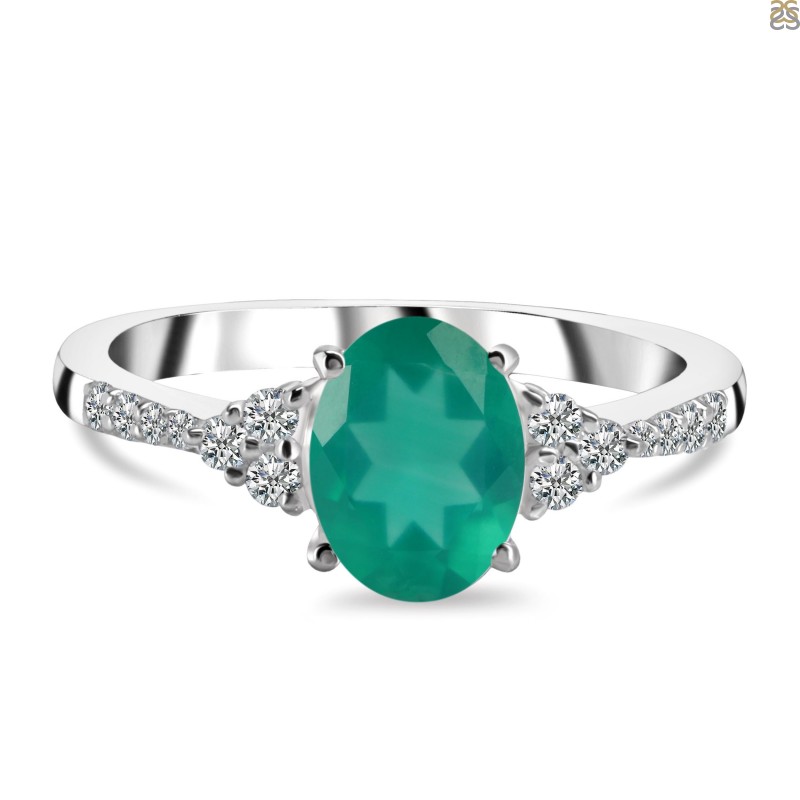Rings For Women Green Topaz Ring 10x20mm Big Gemstone Beryl Romantic Gift  Engagement Fine Jewelry Wholesale - Rings - AliExpress