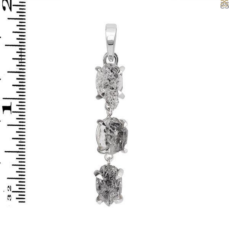  Herkimer Diamond Pendant-2SP HKD-1-100