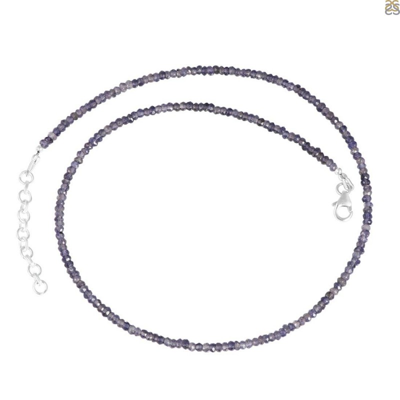 Iolite Beads IOL-SL-BDD-12-1
