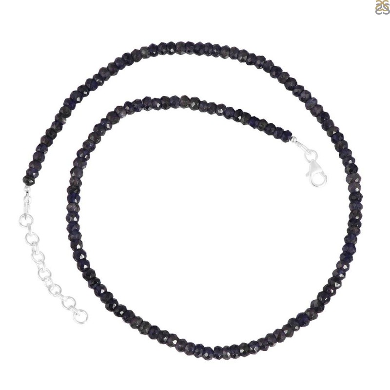 Iolite Beads IOL-SL-BDD-12-3