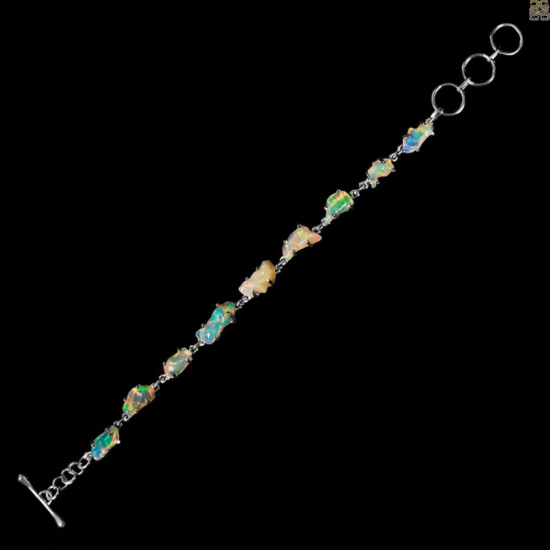 Opal Polished Nugget Bracelet-BSL OPL-11-76
