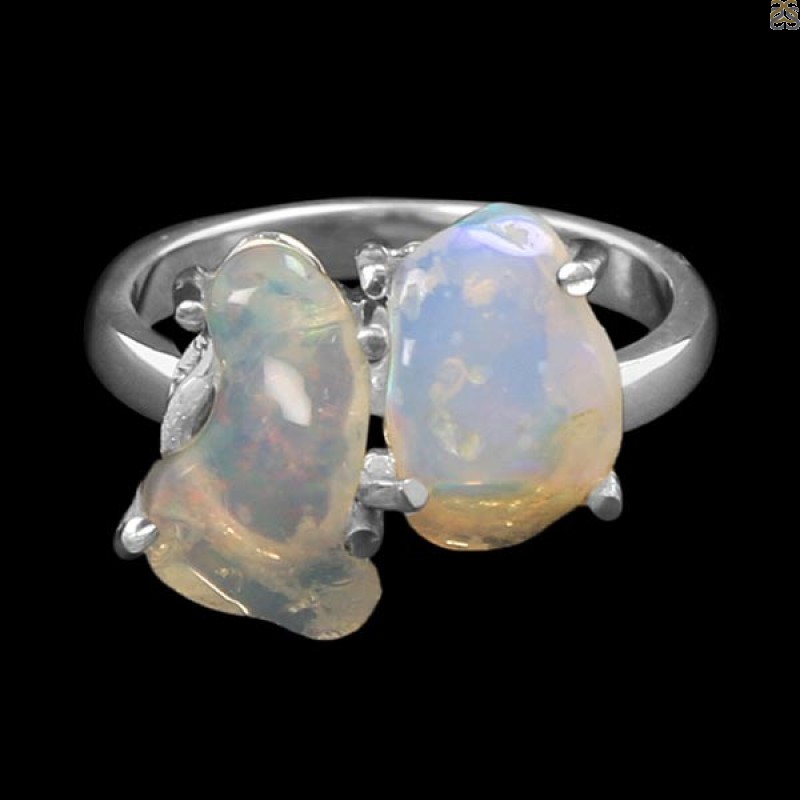 Opal Polished Nugget Ring-R-Size-8 OPL-2-218