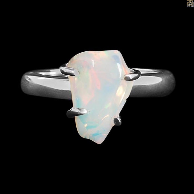 Opal Polished Nugget Ring-R-Size-9 OPL-2-789
