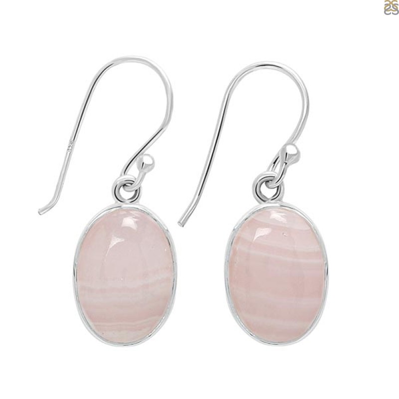 Pink Aragonite Earring-E PAG-3-17