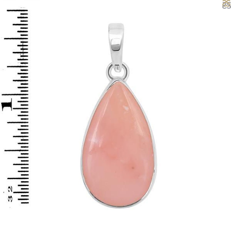 Pink Opal Pendant-SP PKO-1-19