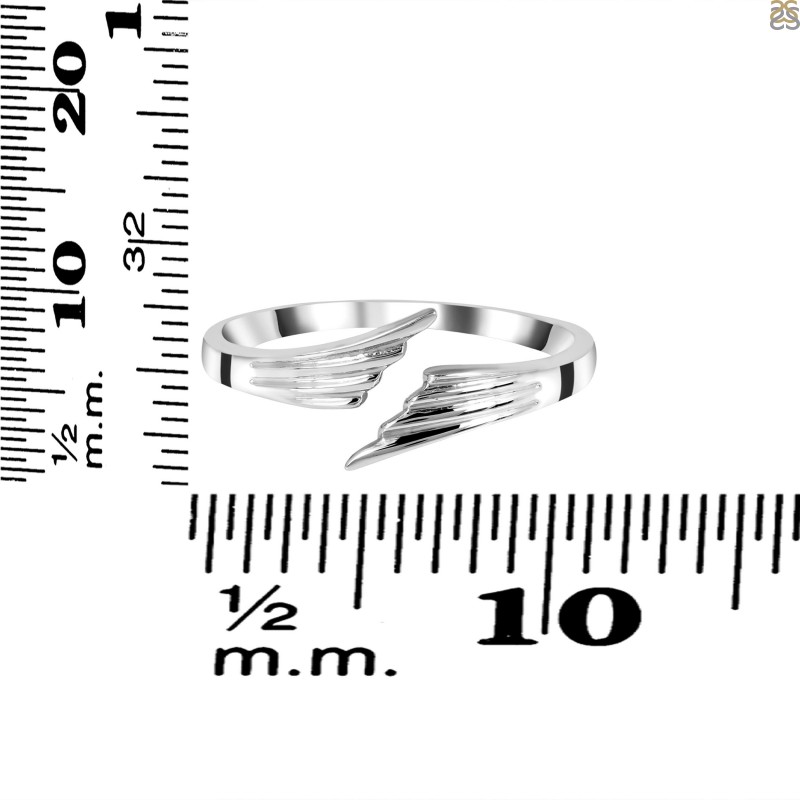 Buy Soni Mart,trendy Silver plain Simple Designs Stylish pure silver ring  with super polish for man & woman (11) at Amazon.in