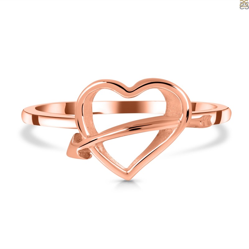 Diamonique Multi-Row Bezel Heart Ring, Sterling Silver - QVC.com