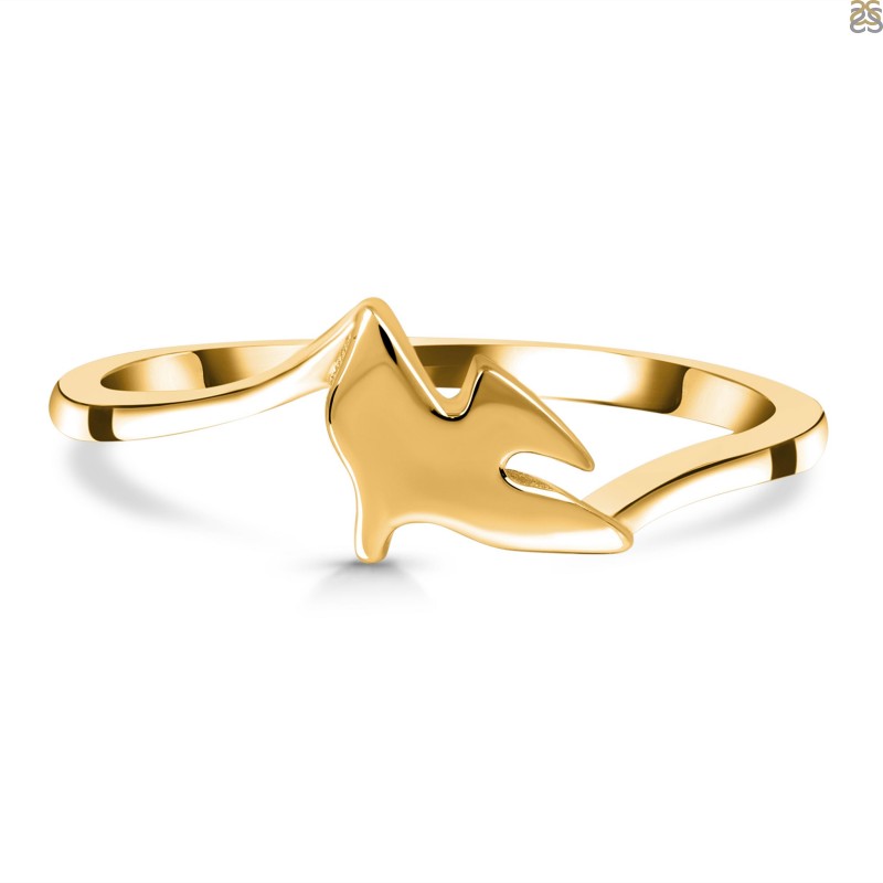 Couple Gold Dolphin Ring | Dolphin ring, Nautical jewelry, Crab earrings