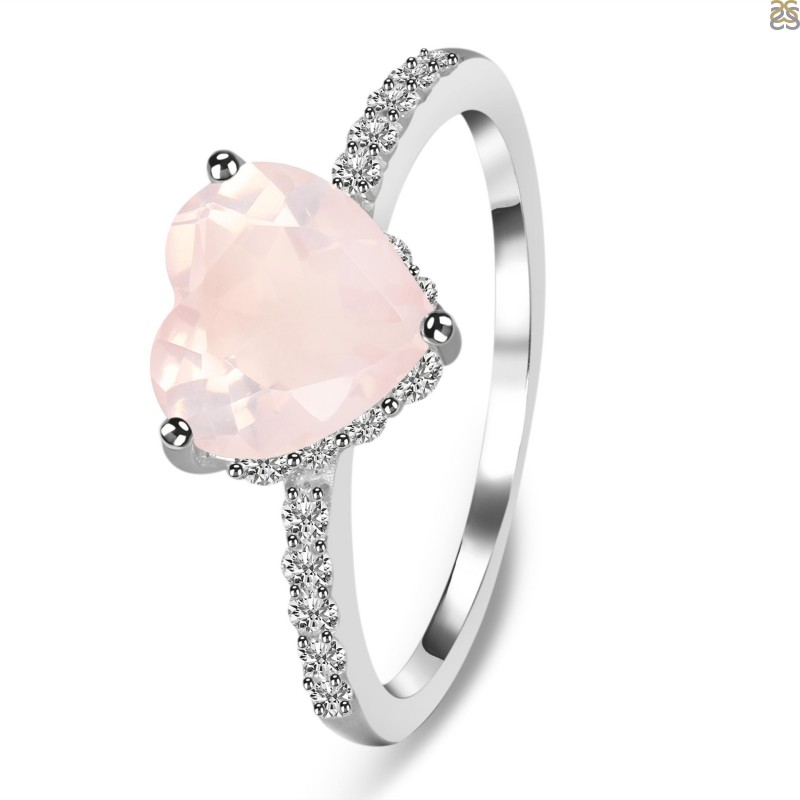Clear Crystal Quartz Ring Statement Ring Quartz Ring Anniversary Gift For  Women | eBay
