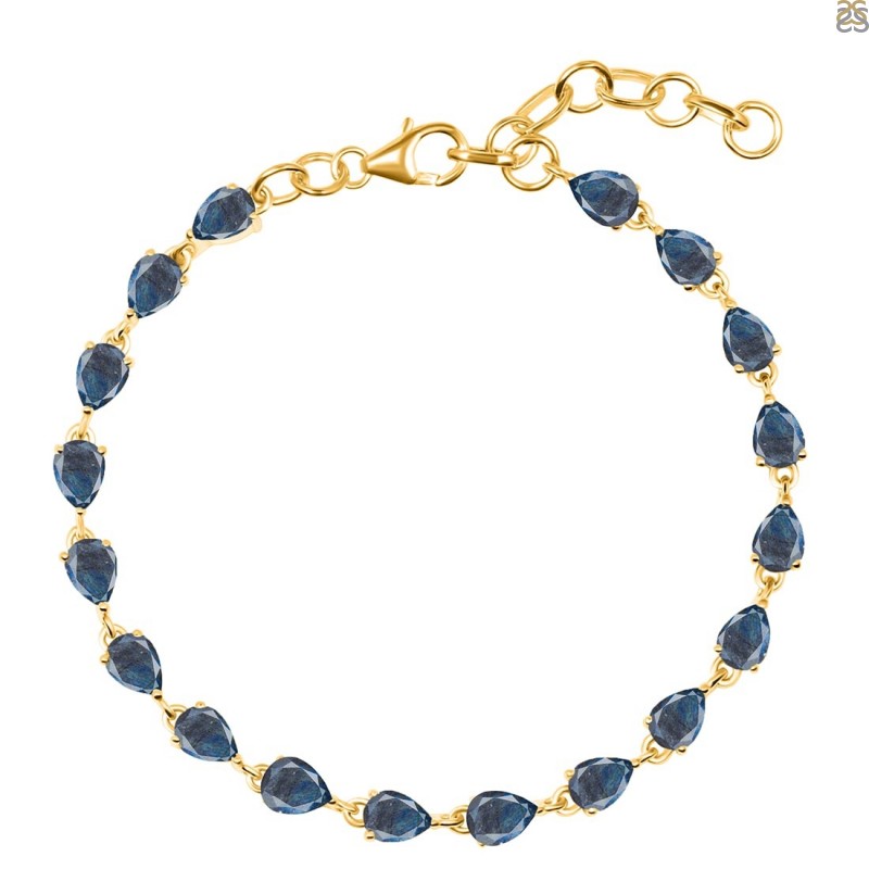 Buy Natural Black Labradorite Stone Bracelet Round Shape Bracelet Bead  Stone Bracelet at Amazon.in