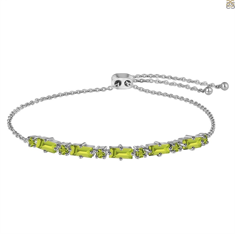Peridot Bracelet | The Bliss Store