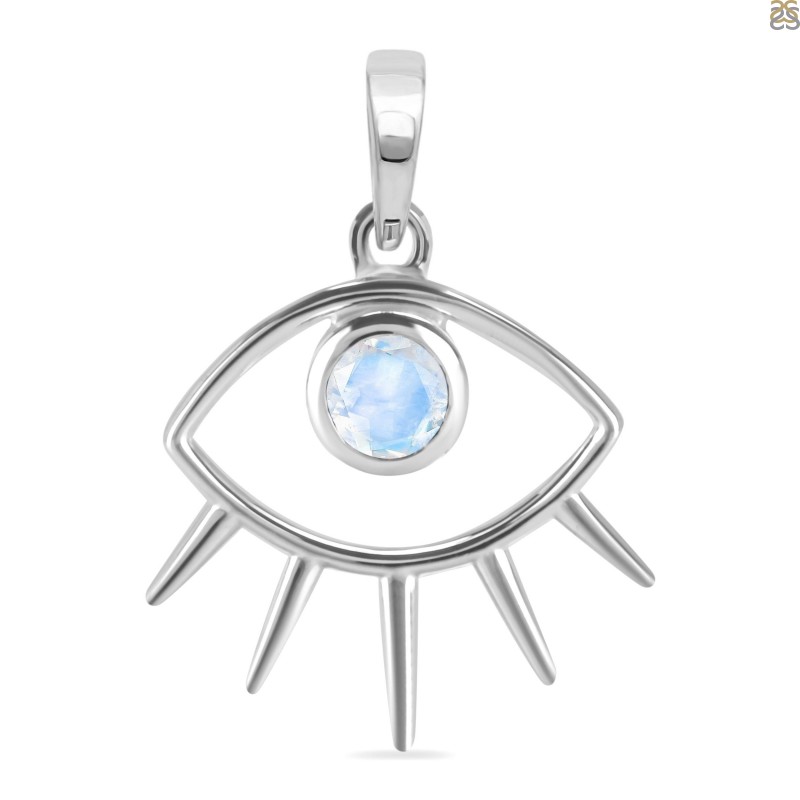Moonstone Eye Pendant