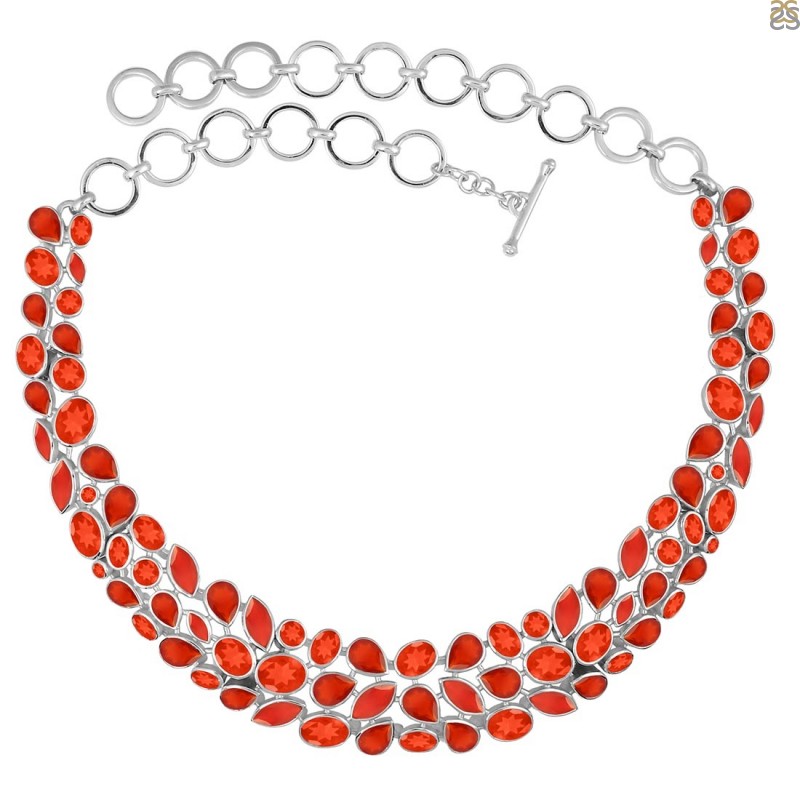 Red Onyx Necklace