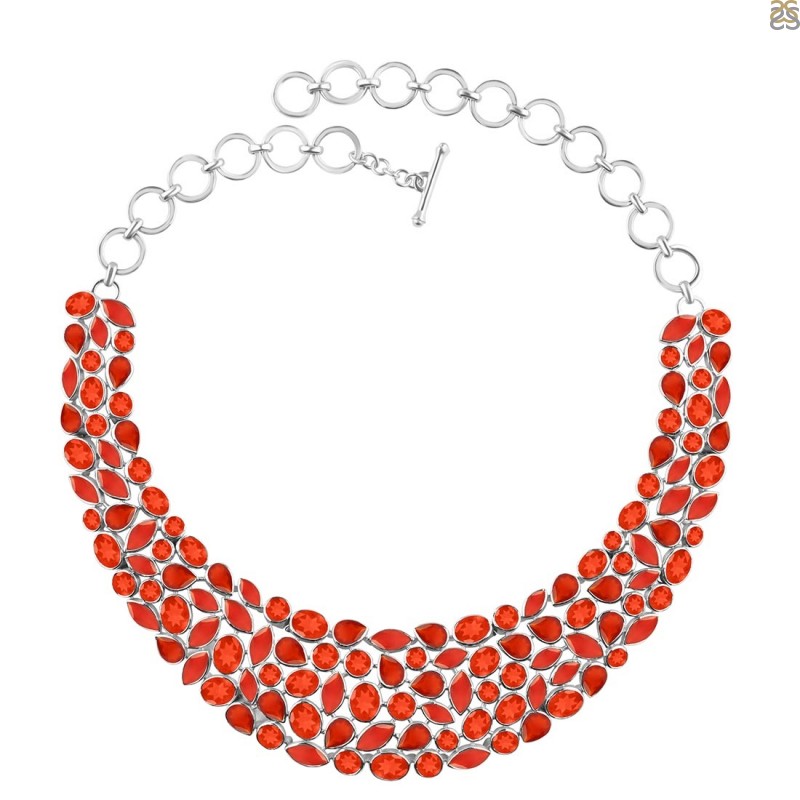 Red Onyx Necklace