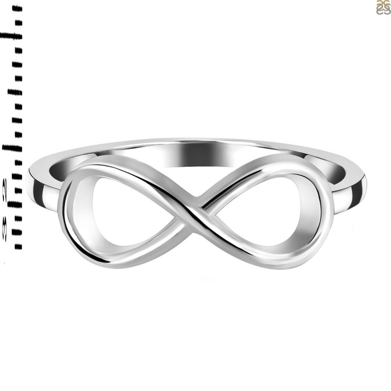 James Avery Retired 925 Sterling Silver Infinity Band Ring Size 8.0 | eBay
