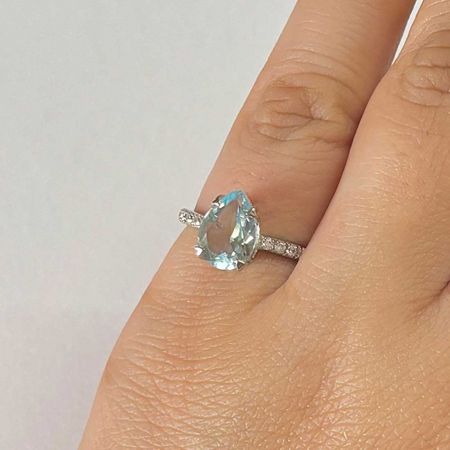 Blue Topaz Ring