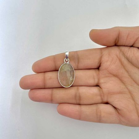 Golden Rutile Pendant