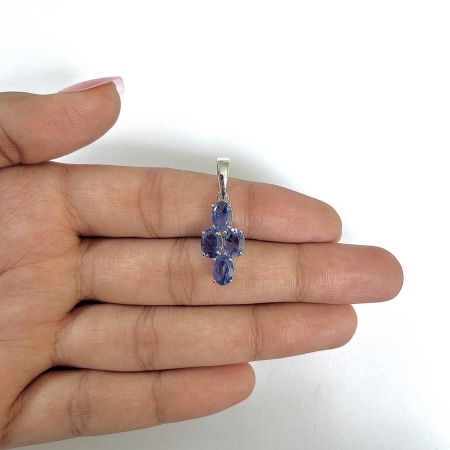 Iolite Pendant