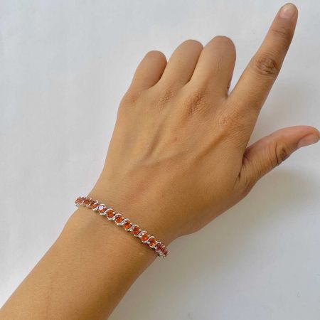 Kyanite (Orange) Bracelet