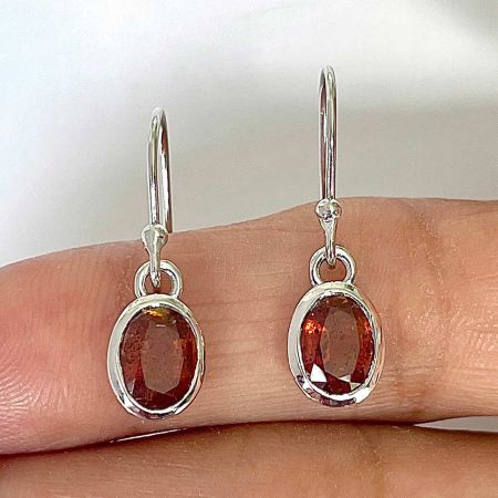 Kyanite (Orange) Earring